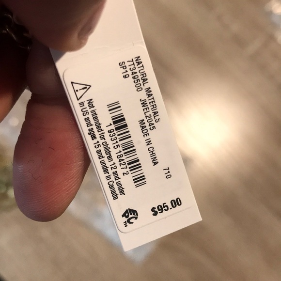 🔥1 hr sale 🍀 Lucky Brand Citrine Bead Fringe - Picture 7 of 11